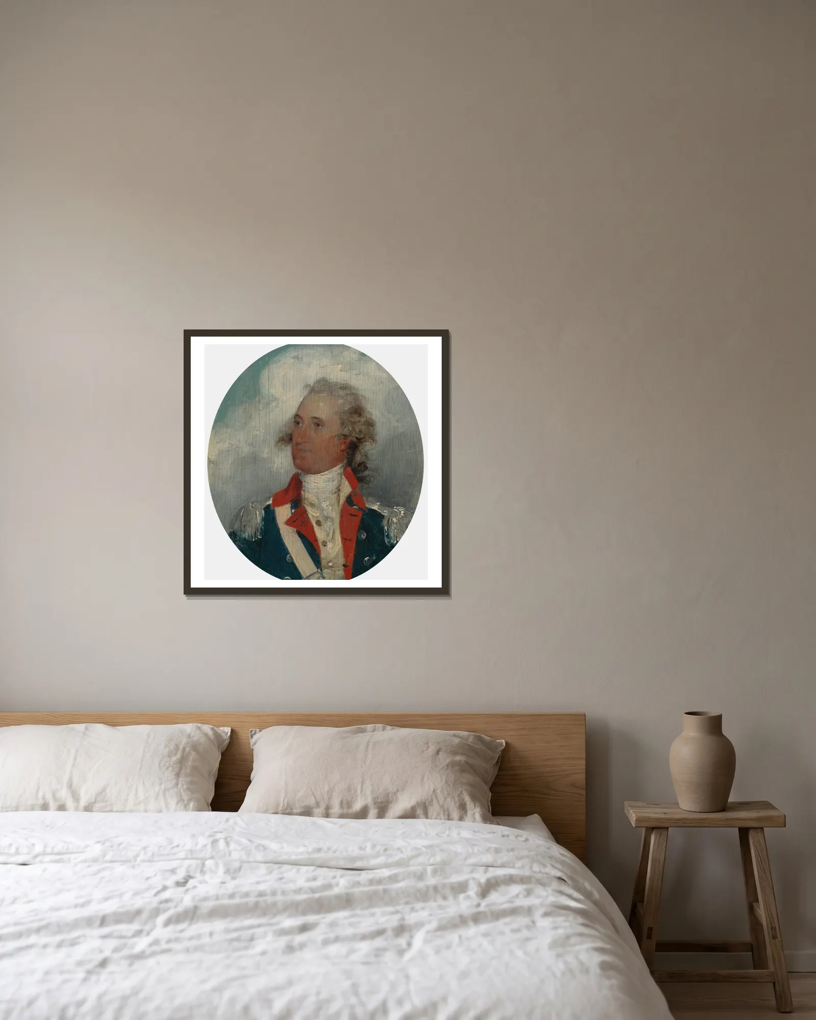 Thomas Pinckney av John Trumbull inramad på en vägg