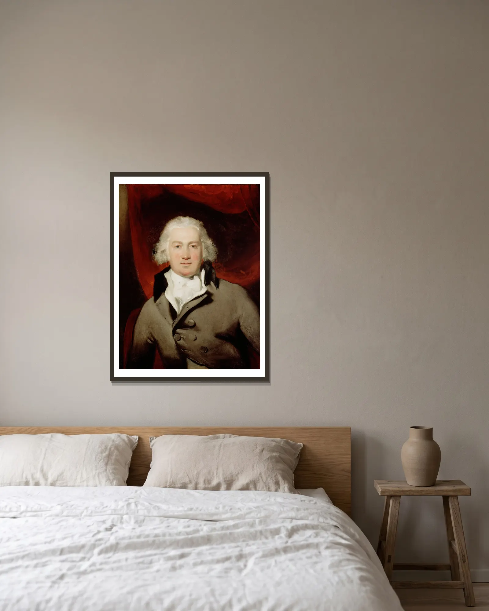 Ewan Law, M.P. av Sir Thomas Lawrence inramad på en vägg