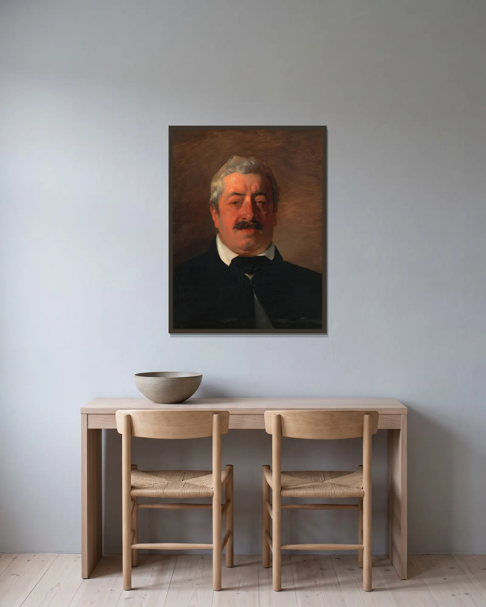 Ignaz Raffalt, Maler av Friedrich von Amerling inramad på en vägg