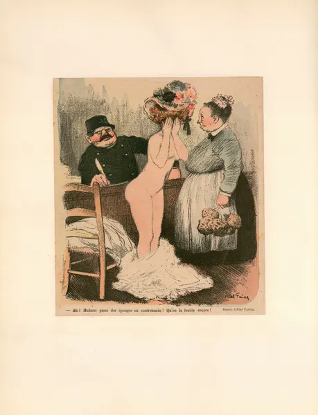 Ah! Madame passe des éponges en contrebande av Abel Faivre