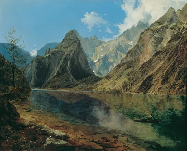 Der Königssee mit dem Watzmann av Adalbert Stifter