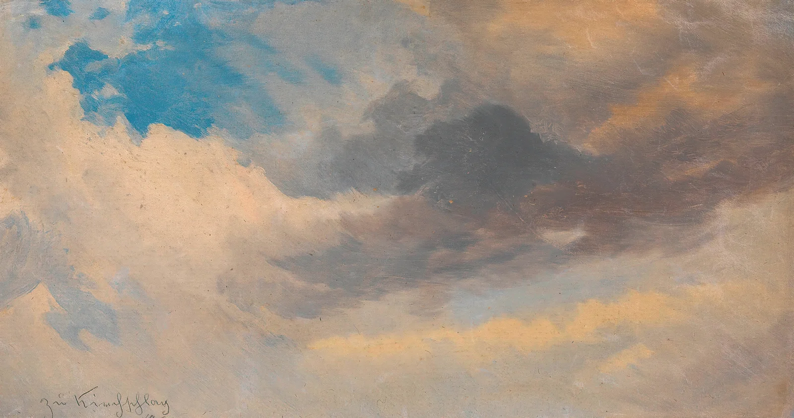 Wolkenstudie (zu Kirchschlag) av Adalbert Stifter