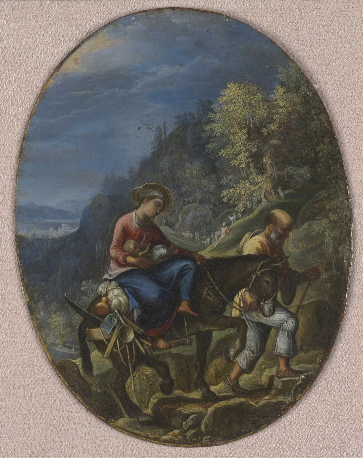 The Flight into Egypt av Adam Elsheimer