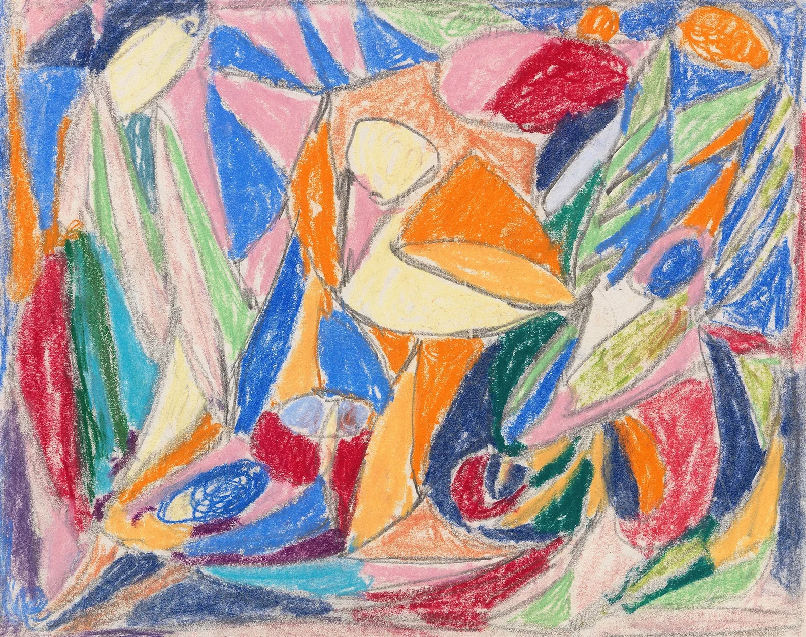 Ohne Titel av Adolf Hölzel