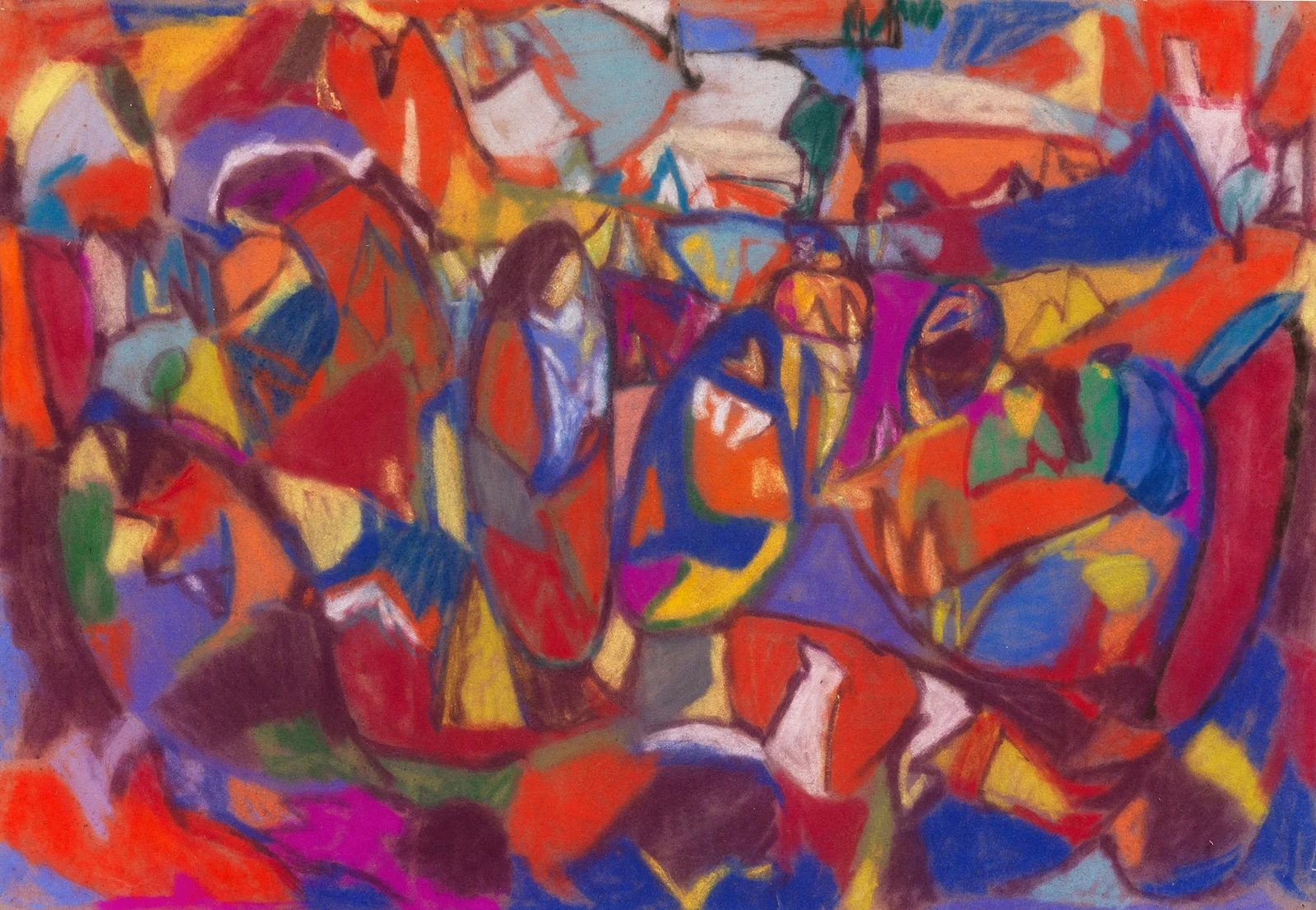 Ohne Titel av Adolf Hölzel