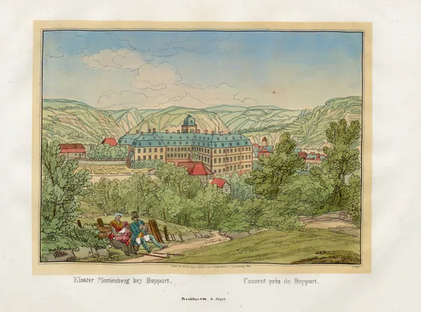 Couvent près de Boppart av Johann Adolf Lasinsky