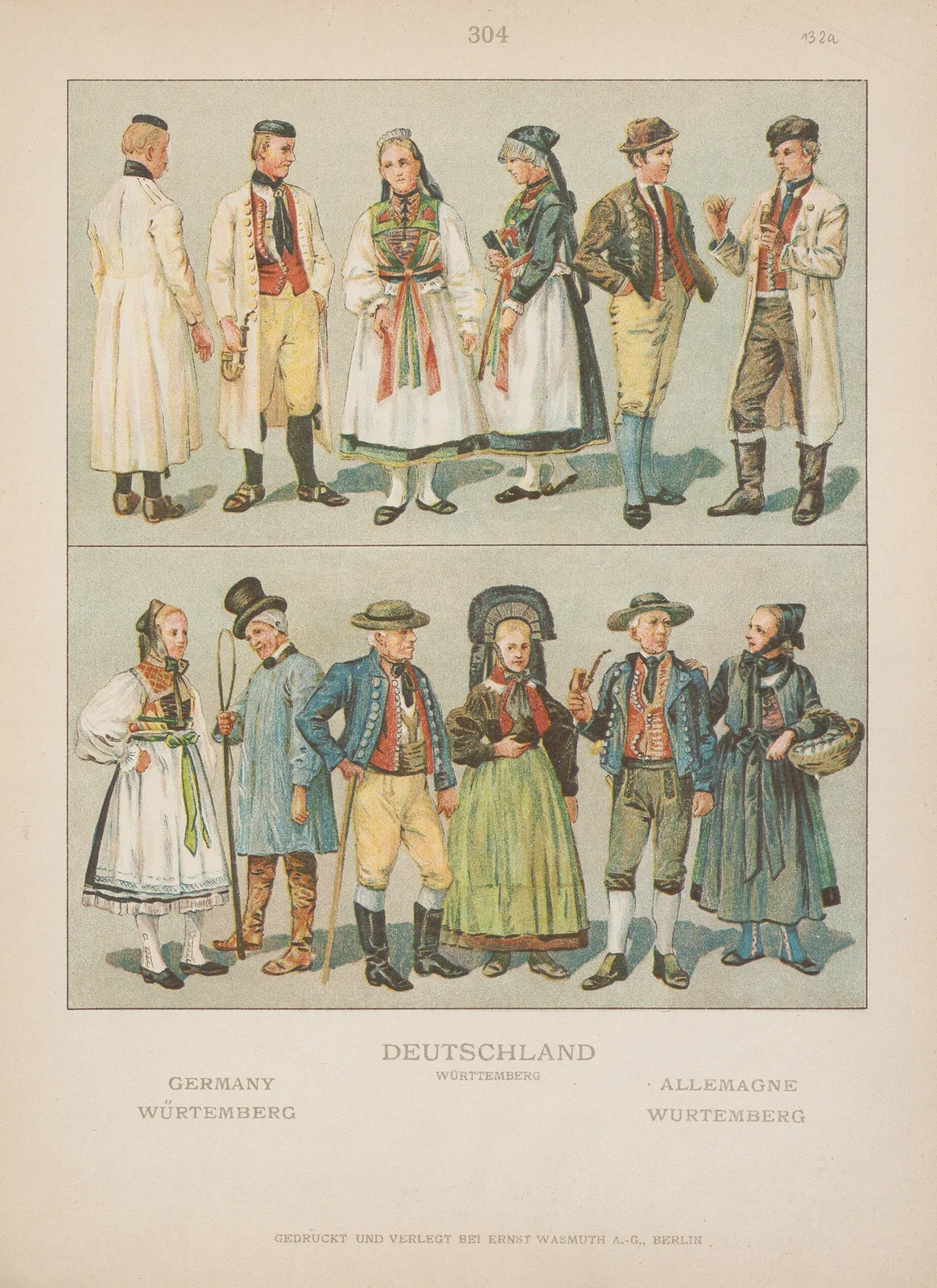 Germany; Würtemberg av Adolf Rosenberg
