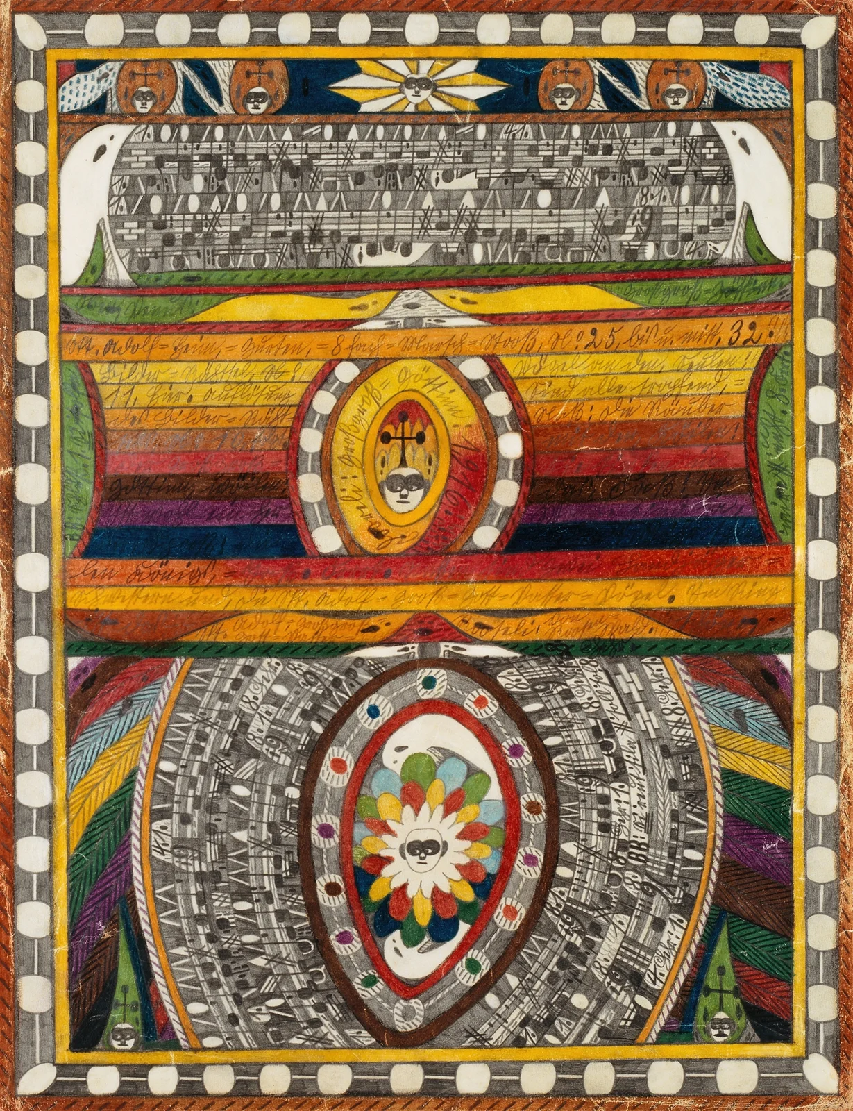 Stadt Bern, No. 4 av Adolf Wölfli