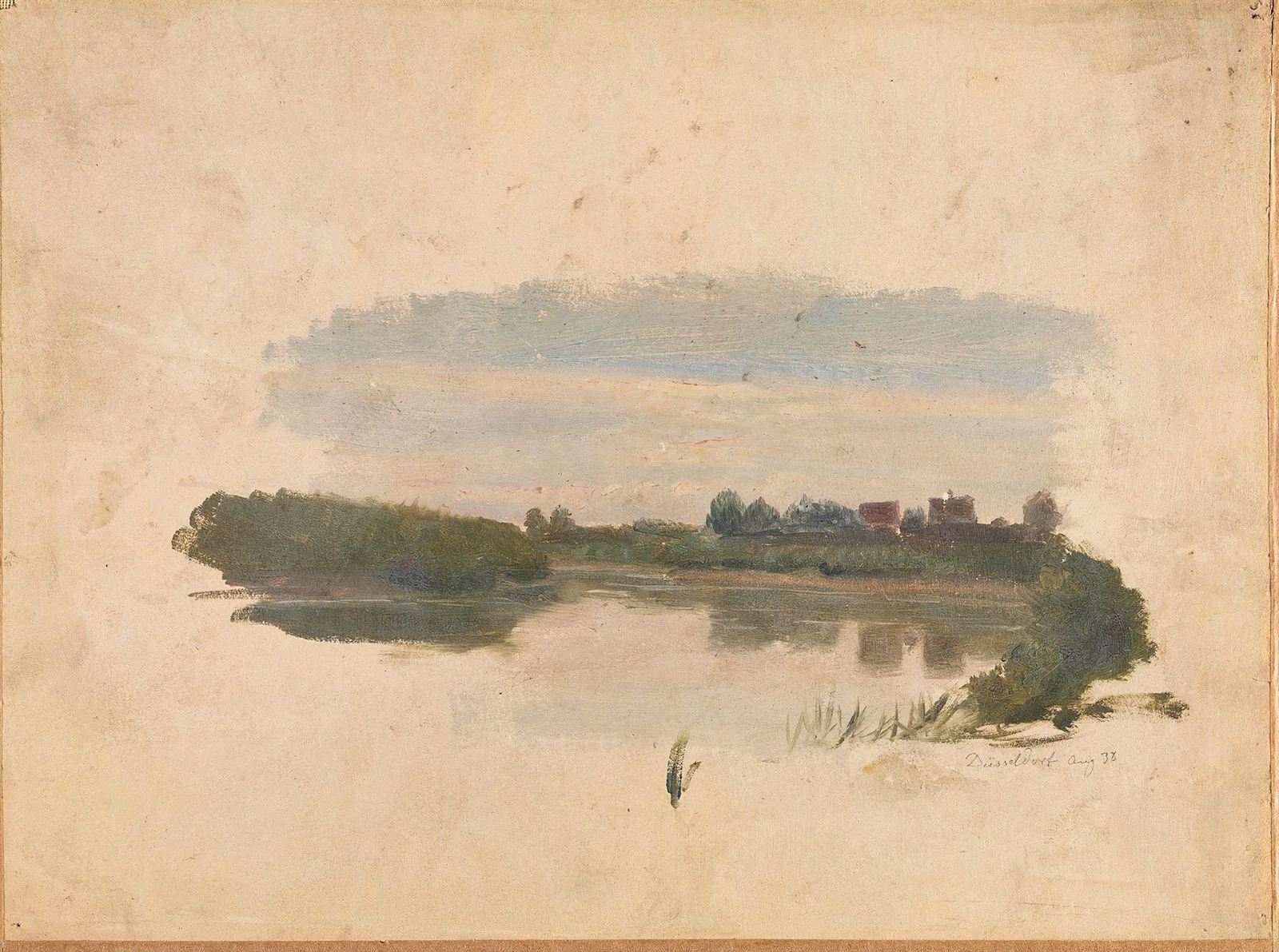 Landscape Study av Adolph Tidemand