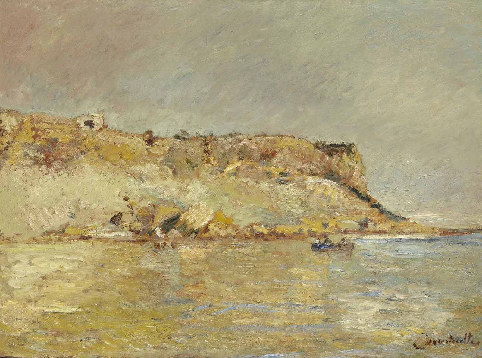 Coastal Mountains av Adolphe Monticelli