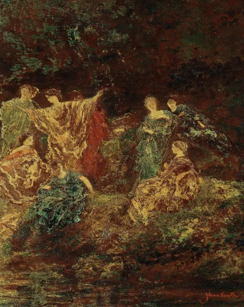 Festivité – le symposium av Adolphe Monticelli