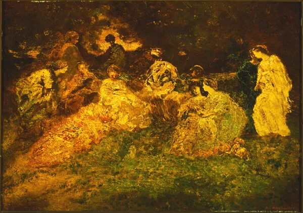 Fete Champetre av Adolphe Monticelli