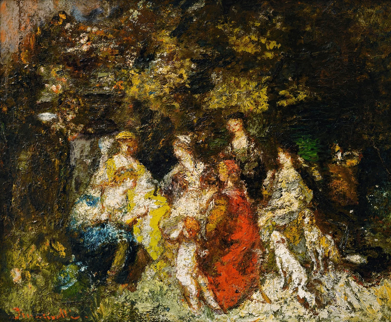 The Decameron av Adolphe Monticelli