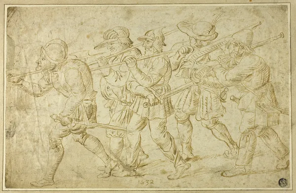 Foot Soldiers av Adriaen Brouwer