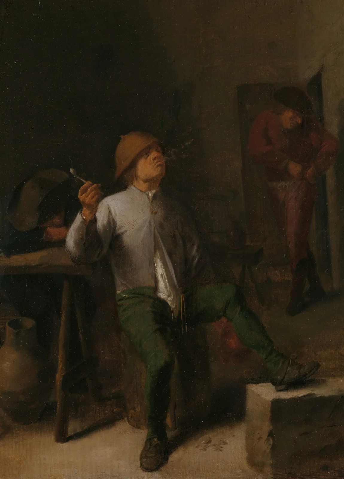 The Smoker av Adriaen Brouwer