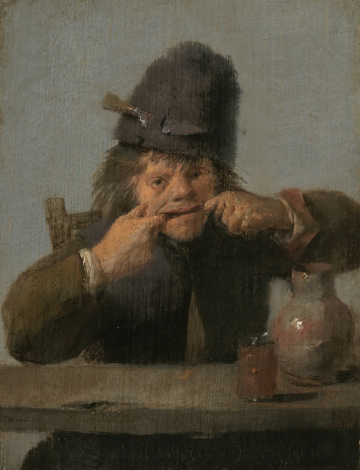 Youth Making a Face av Adriaen Brouwer