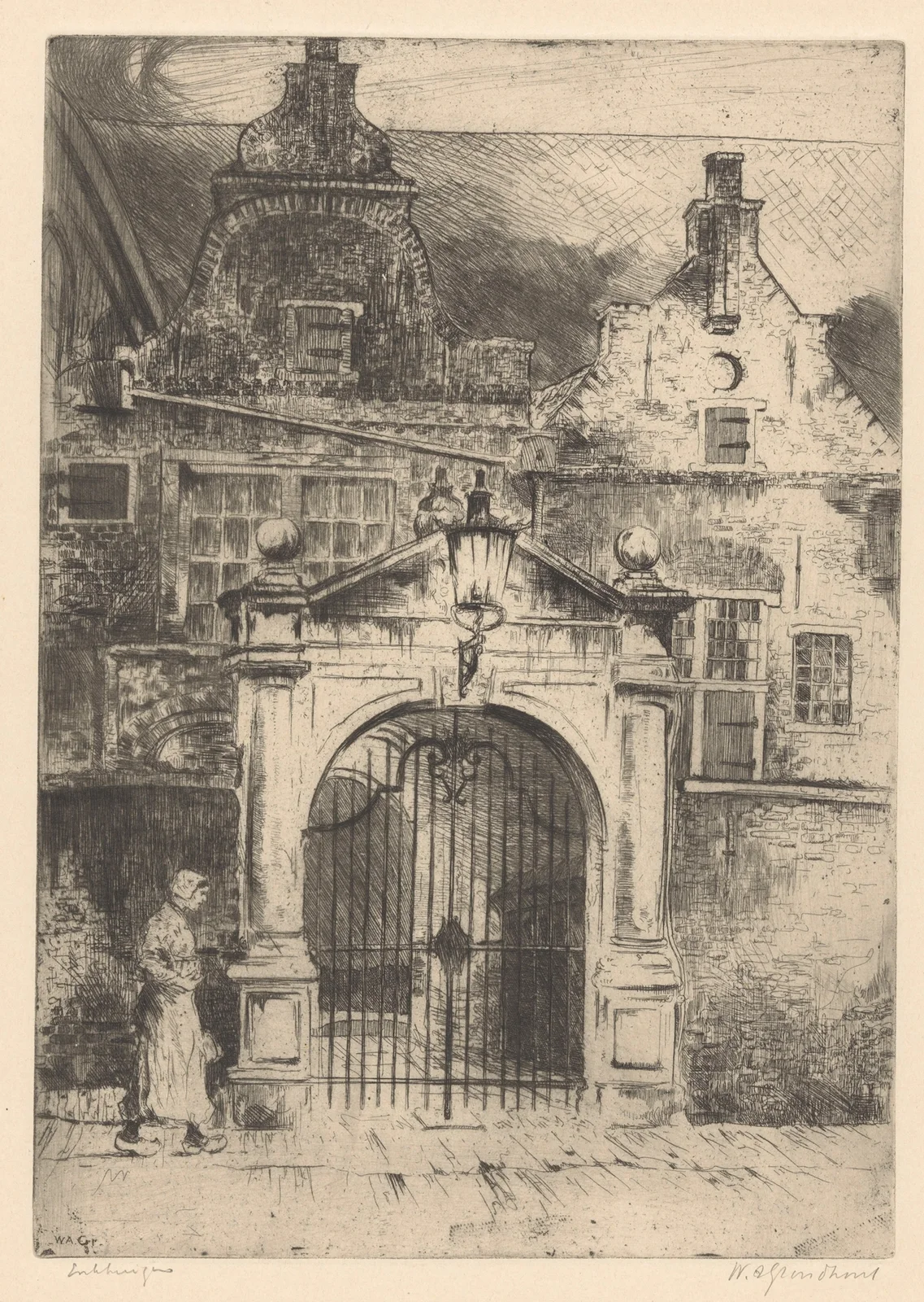 Enkhuizen av Willem Adrianus Grondhout