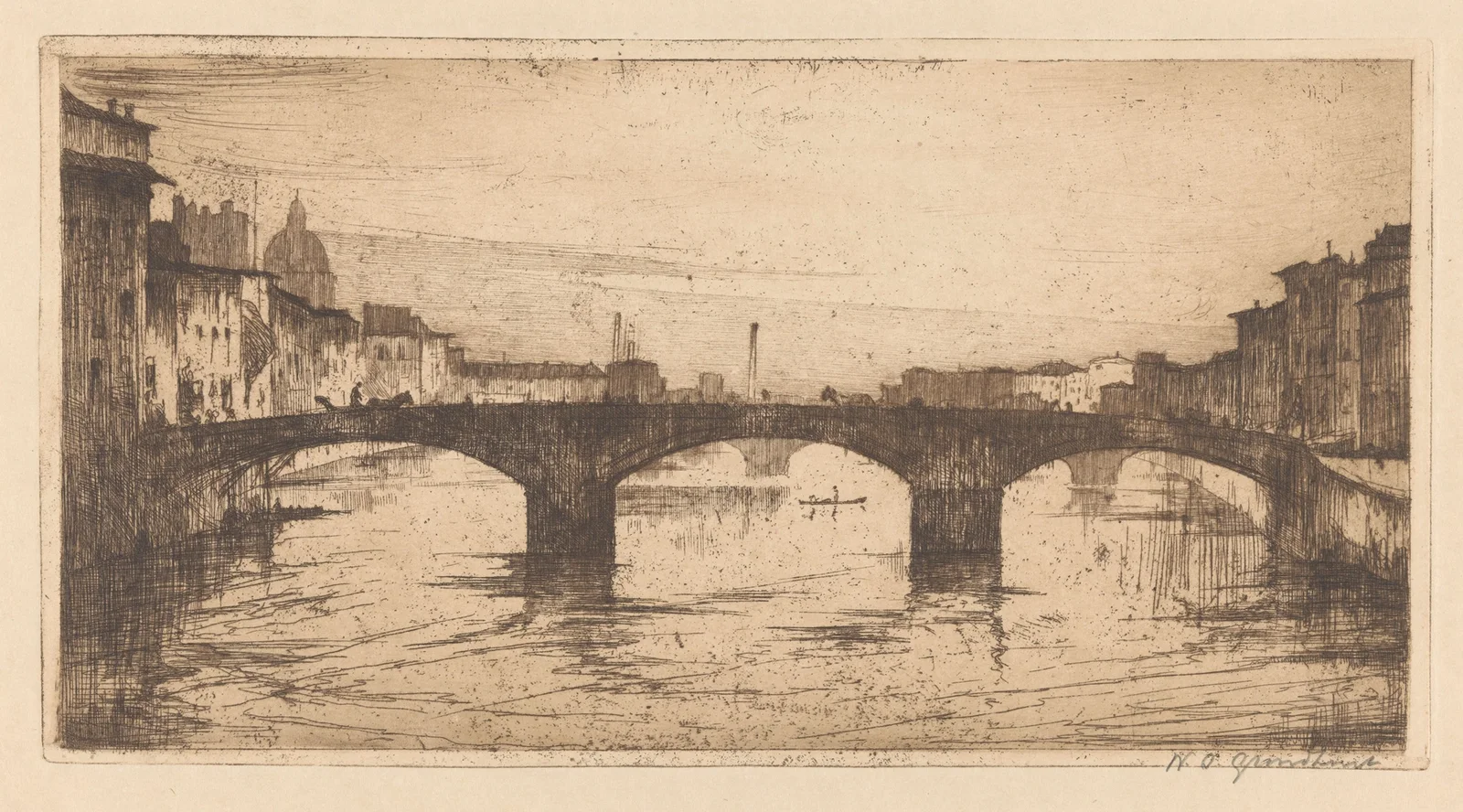 Firenze av Willem Adrianus Grondhout
