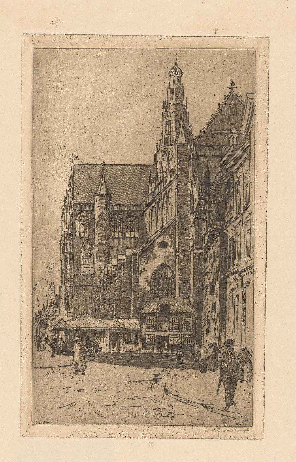 Haarlem av Willem Adrianus Grondhout