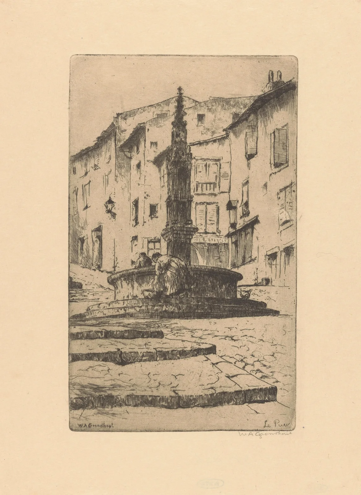 Le Puy av Willem Adrianus Grondhout