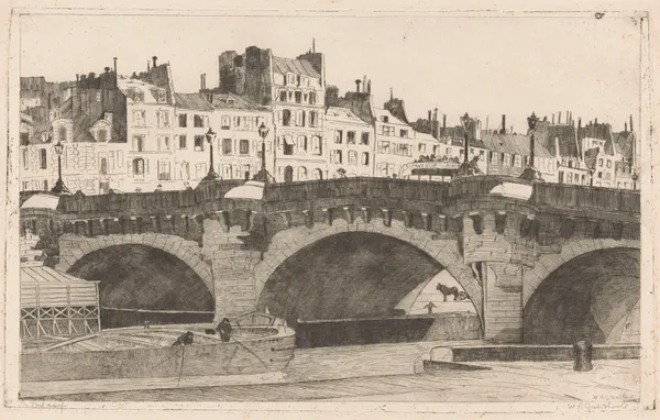 Pont Neuf av Willem Adrianus Grondhout