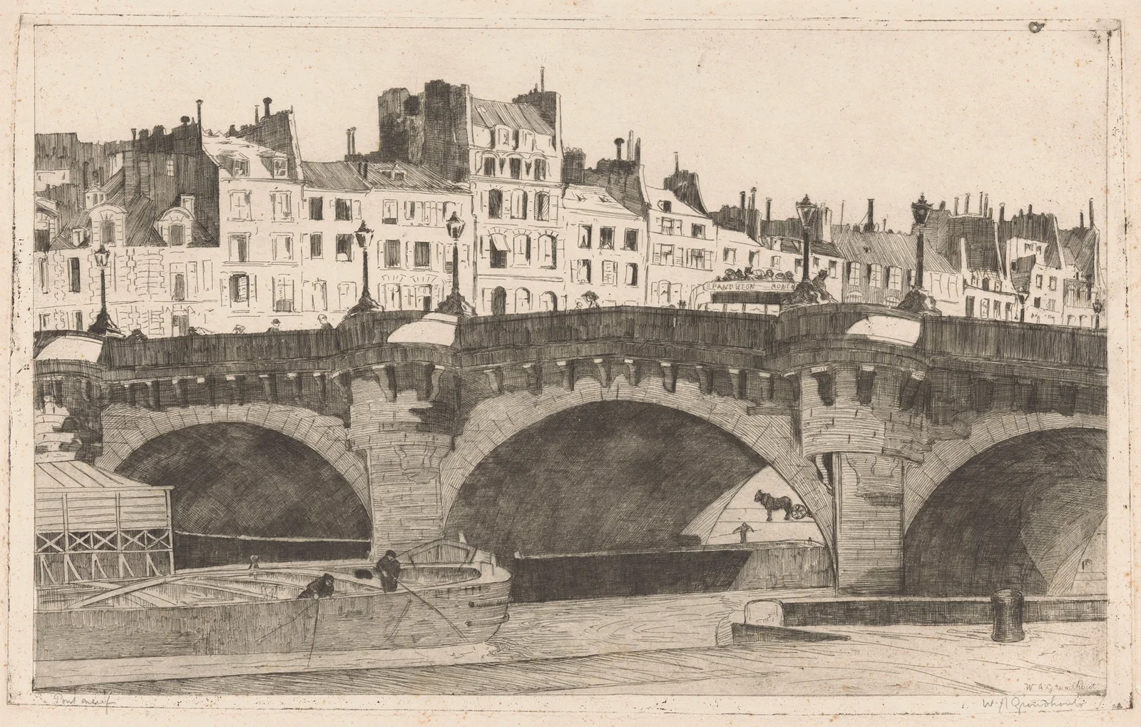 Pont Neuf av Willem Adrianus Grondhout