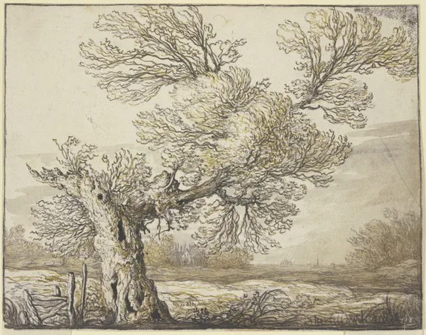 Landscape near Dordrecht av Aelbert Cuyp