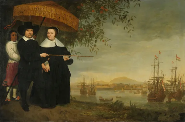 VOC Senior Merchant av Aelbert Cuyp