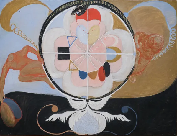 Evolution, nr 13, grupp VI av Hilma af Klint