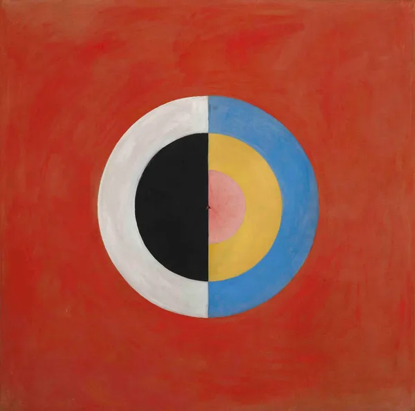 Grupp IX, SUW, nr 17. Svanen, nr 17 av Hilma af Klint