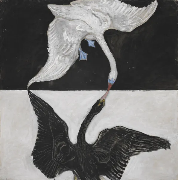 Grupp IX, SUW, Svanen, nr 1 av Hilma af Klint