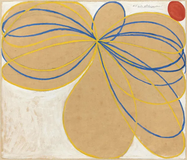 Den sjuuddiga stjärnan nr 1 av Hilma af Klint