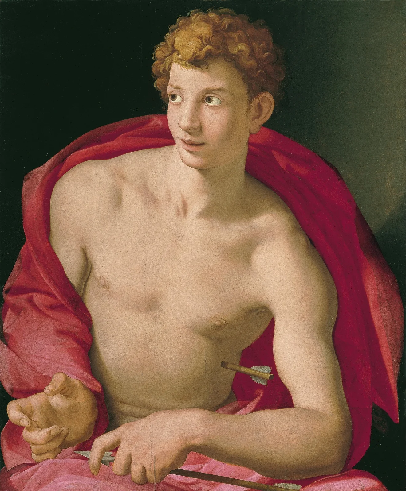 Saint Sebastian av Agnolo Bronzino