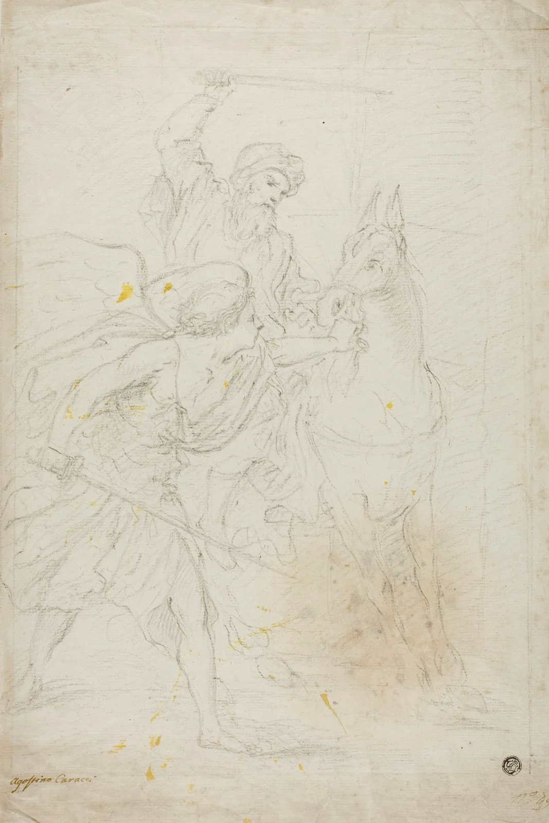 Balaam’s Ass av Agostino Carracci