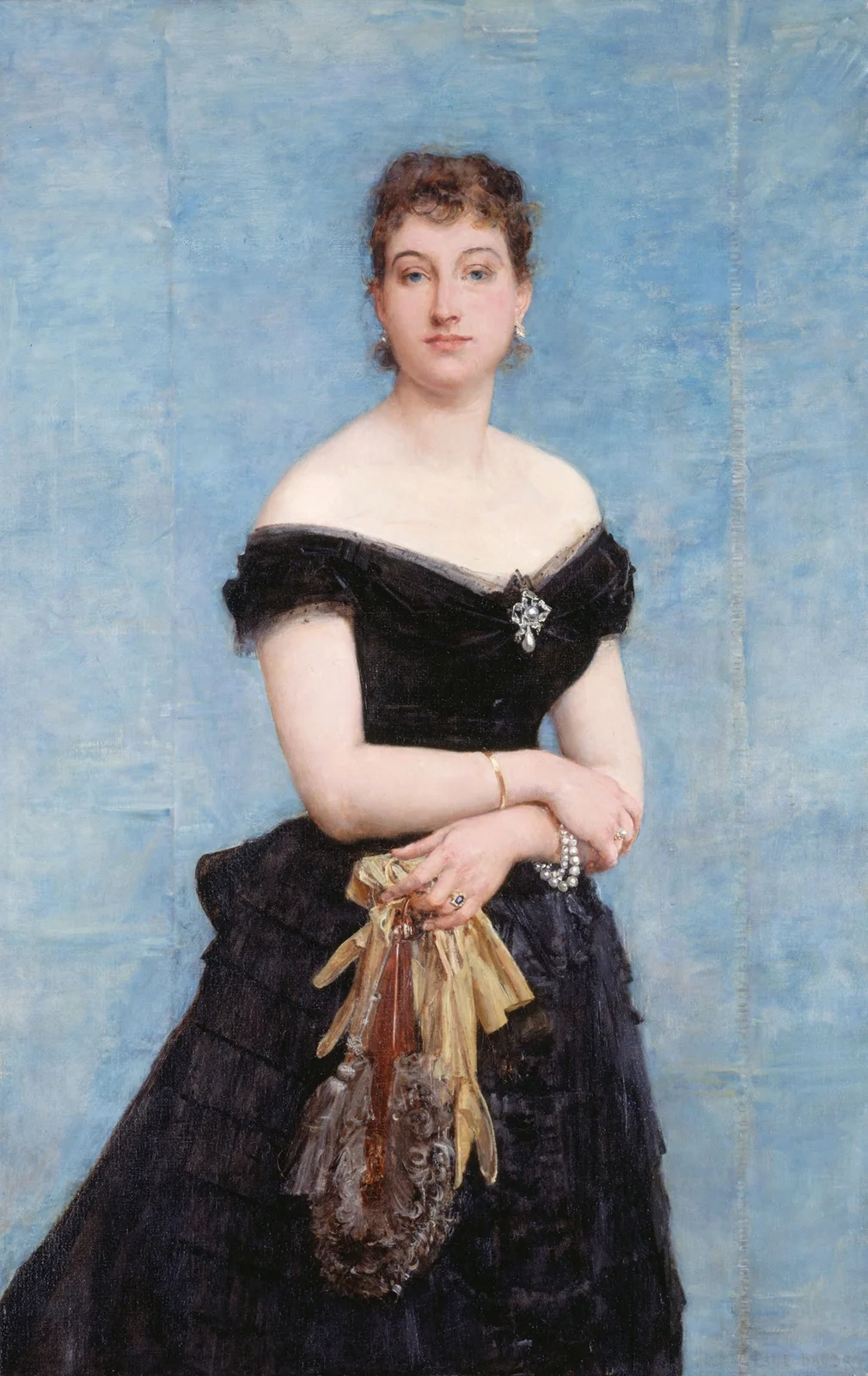 Madame Louis Singer av Paul-Jacques-Aimé Baudry