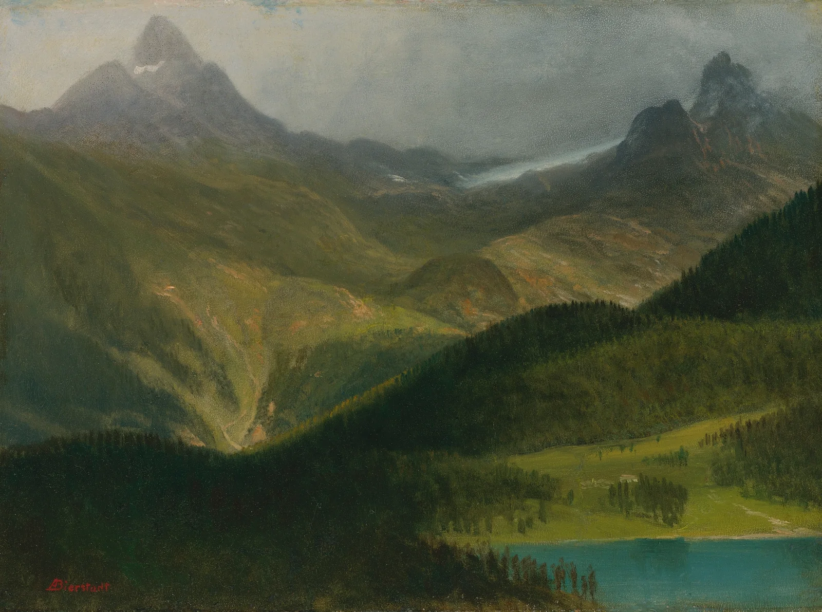Mountain Landscape av Albert Bierstadt