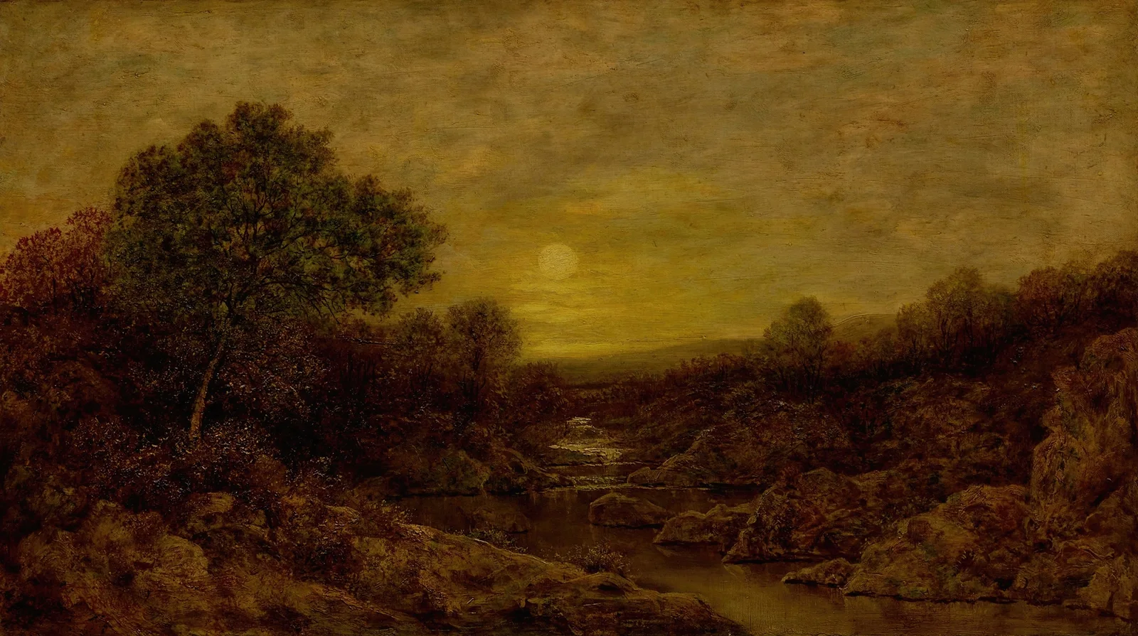 Golden Glow av Ralph Albert Blakelock