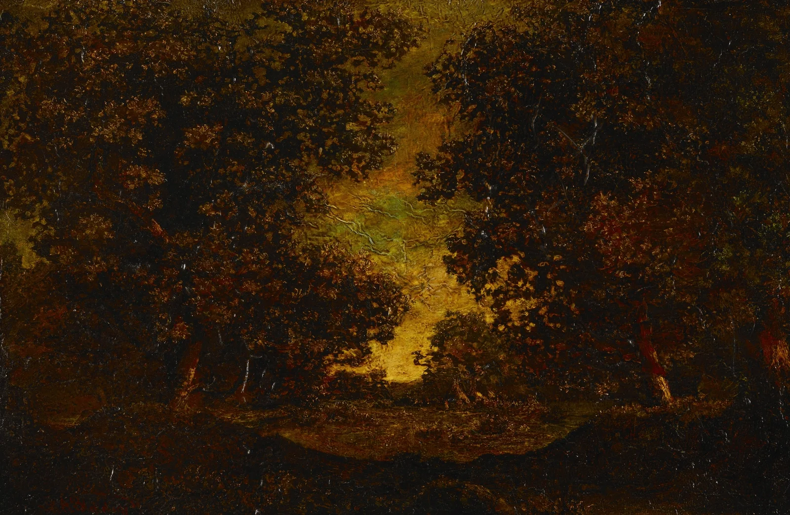 Late Afternoon av Ralph Albert Blakelock