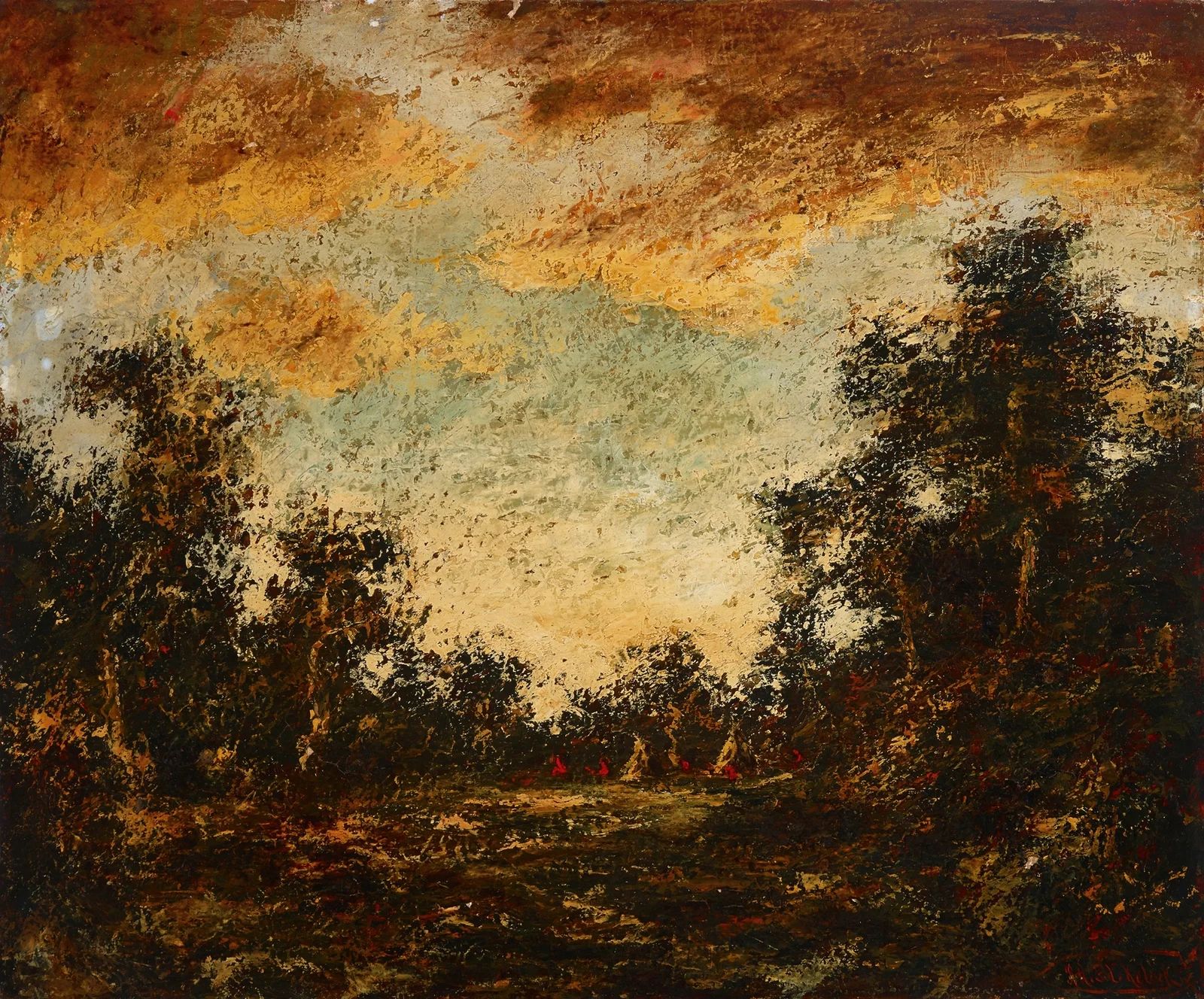 Morning Light av Ralph Albert Blakelock