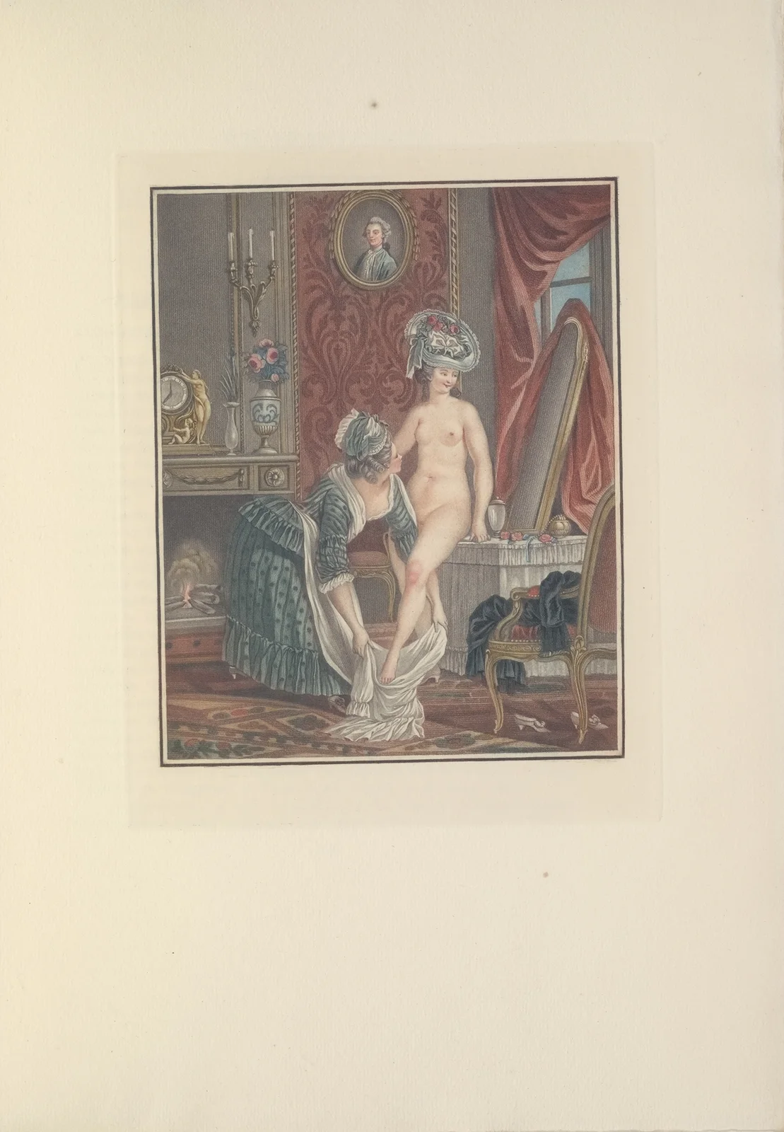La Toilette (L. M. Bonnet after N. R. Jollain) – nr 1 av Albert Christophle
