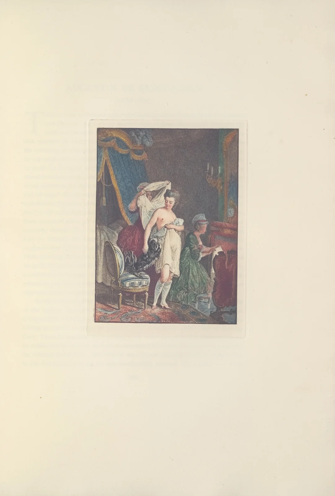Le Lever (N. F. Régnault) av Albert Christophle