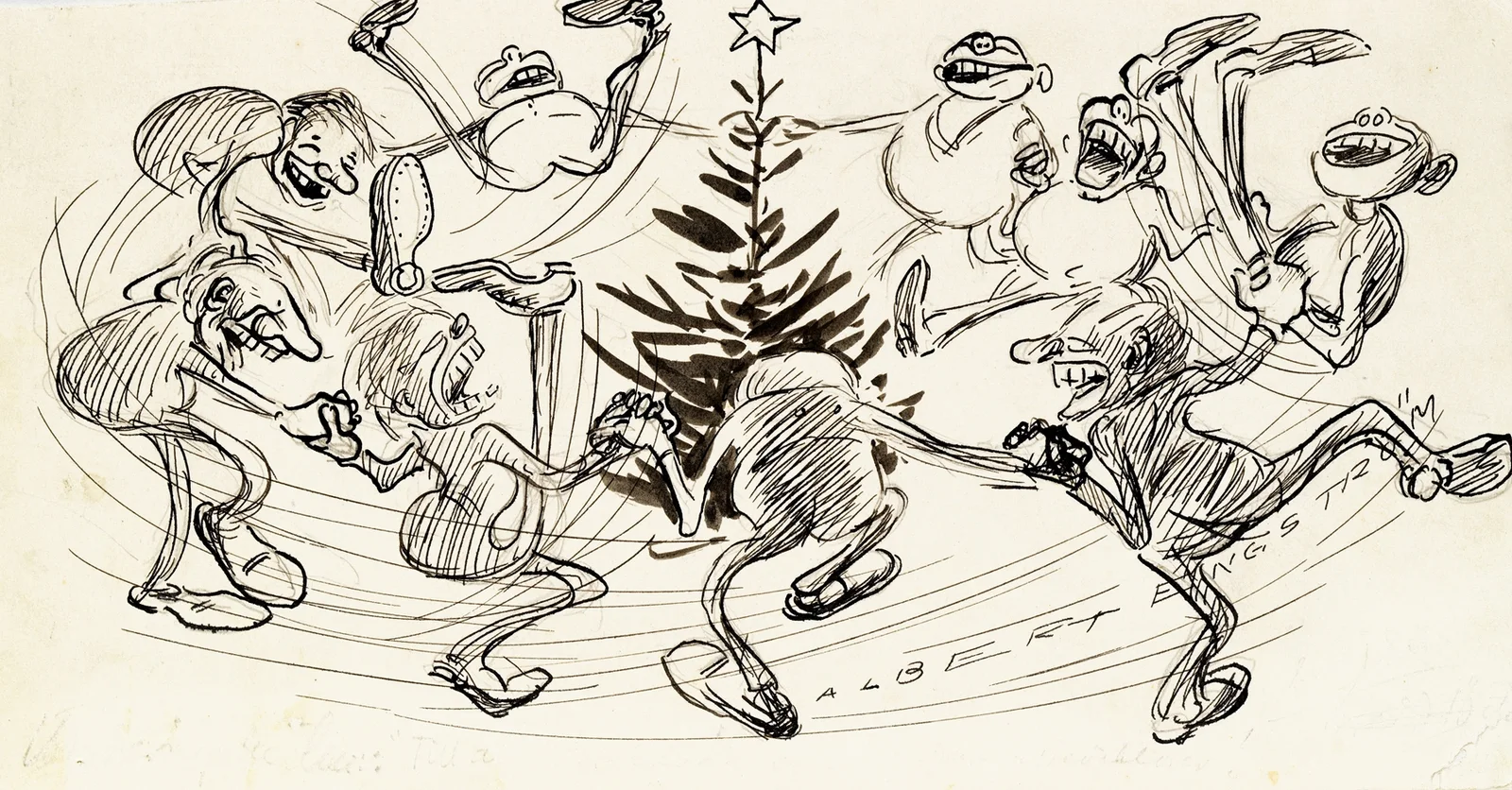 Notes av Albert Engström