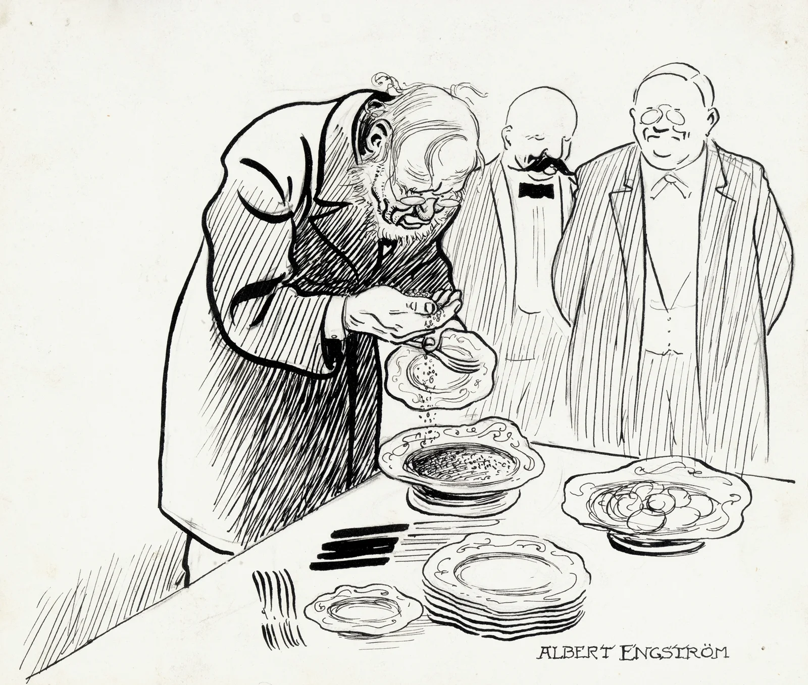 Old Professor S av Albert Engström