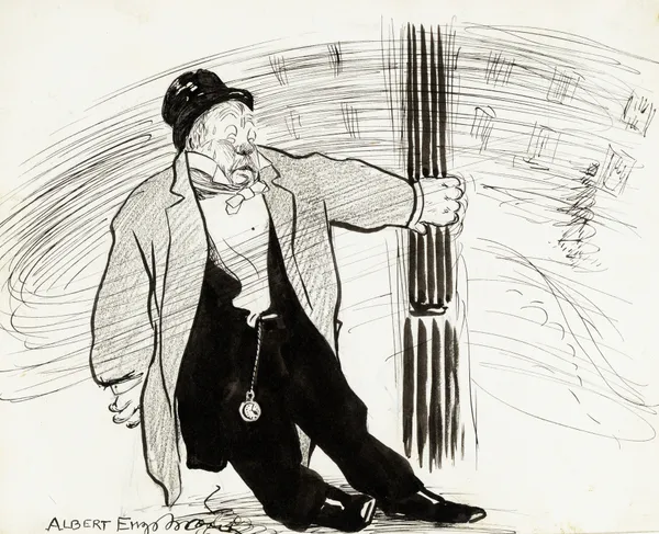 Den inte så nyktre nattvandraren av Albert Engström