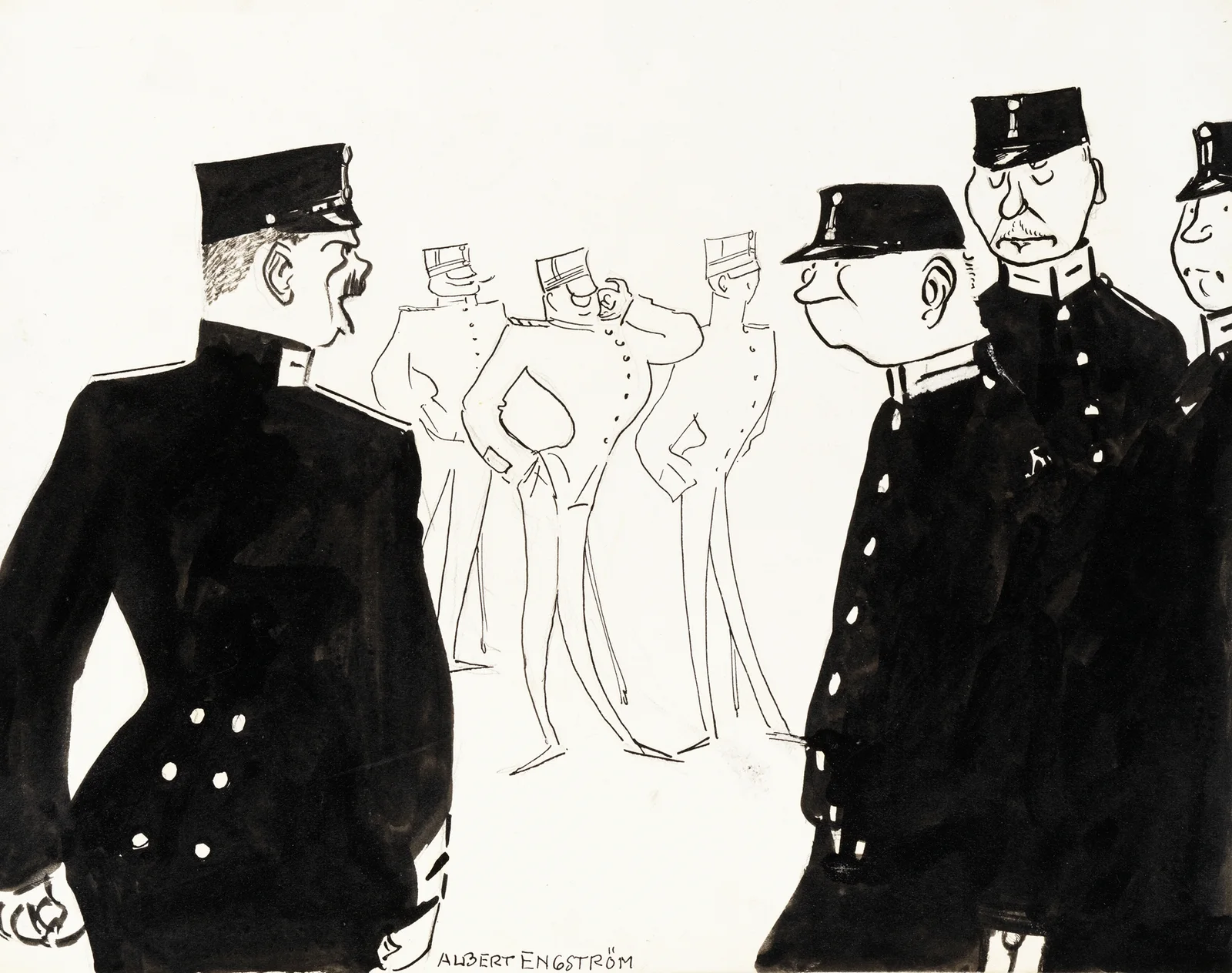 The Sergeant av Albert Engström