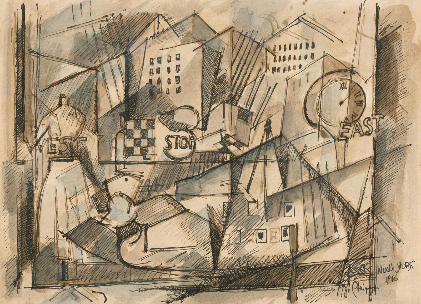 Dans la vitrine av Albert Gleizes