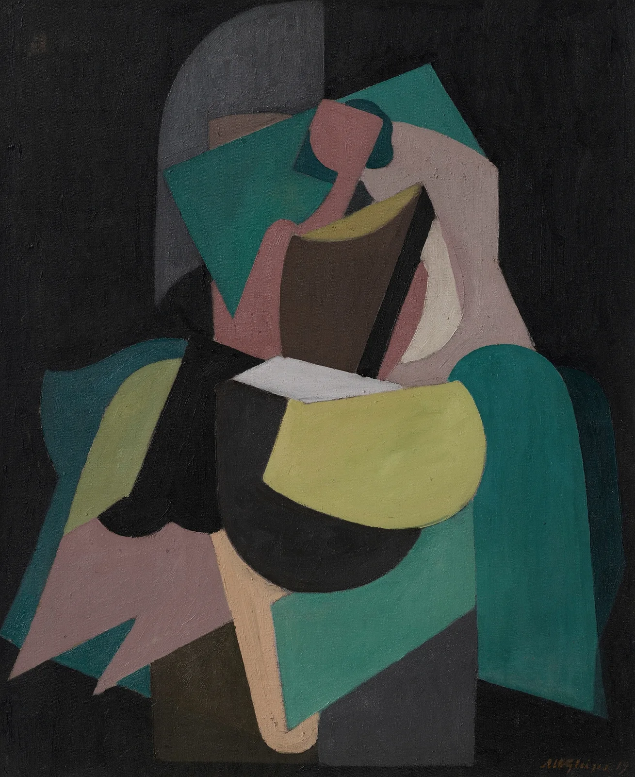 Femme assise av Albert Gleizes