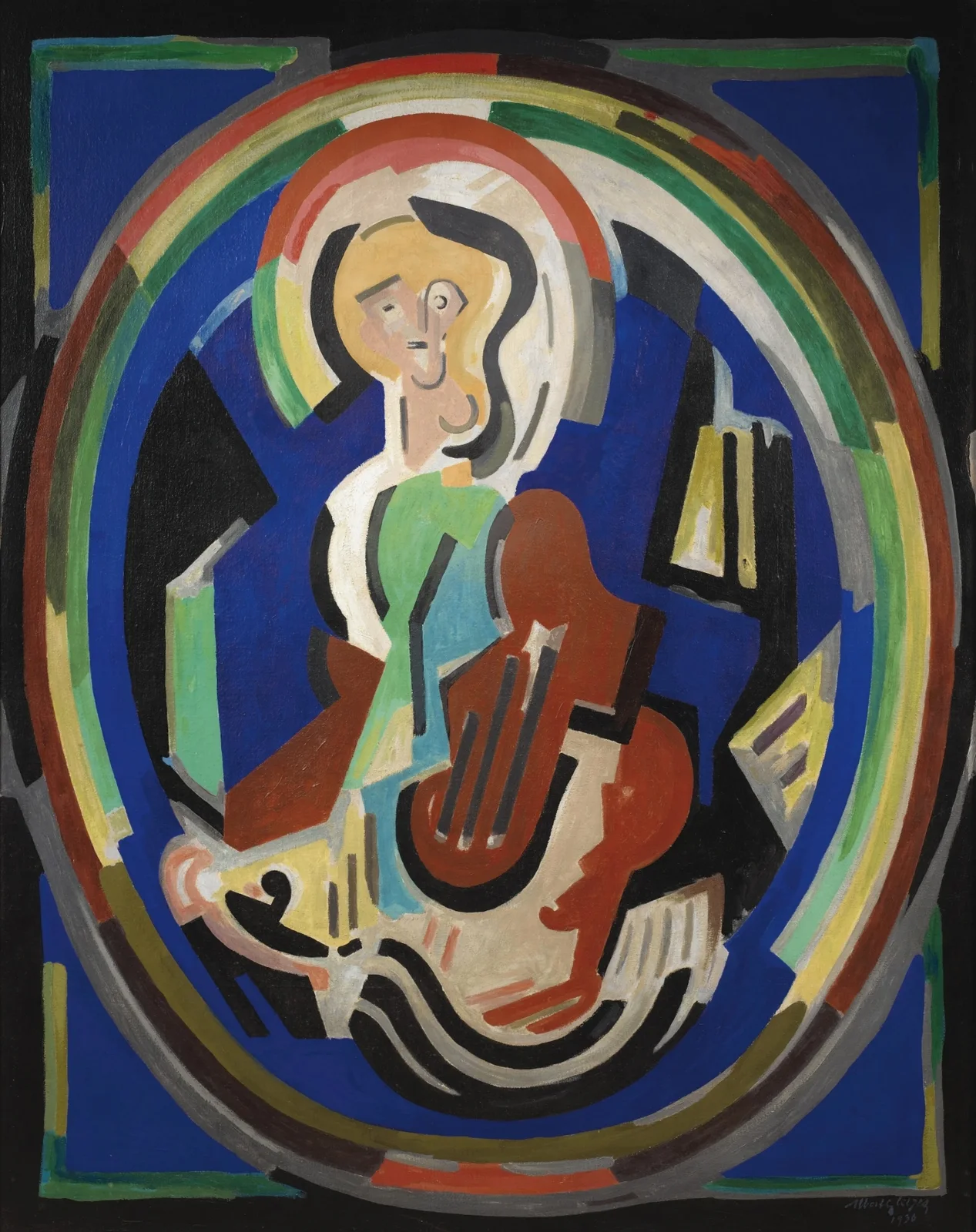 Figure en gloire av Albert Gleizes
