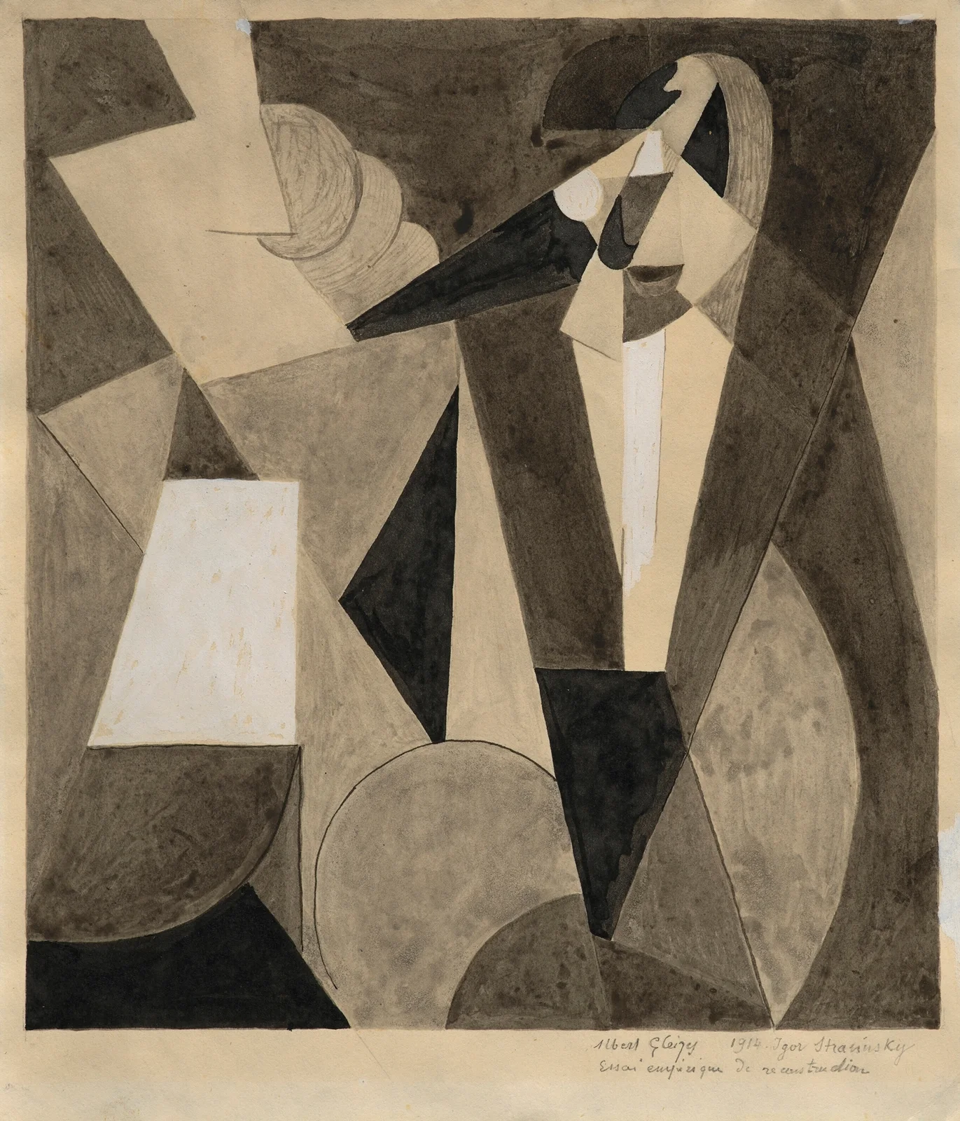 Igor Stravinsky av Albert Gleizes