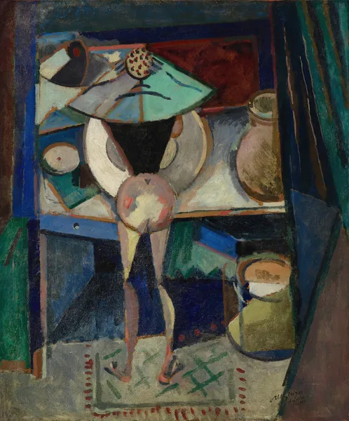 Nu à sa toilette av Albert Gleizes
